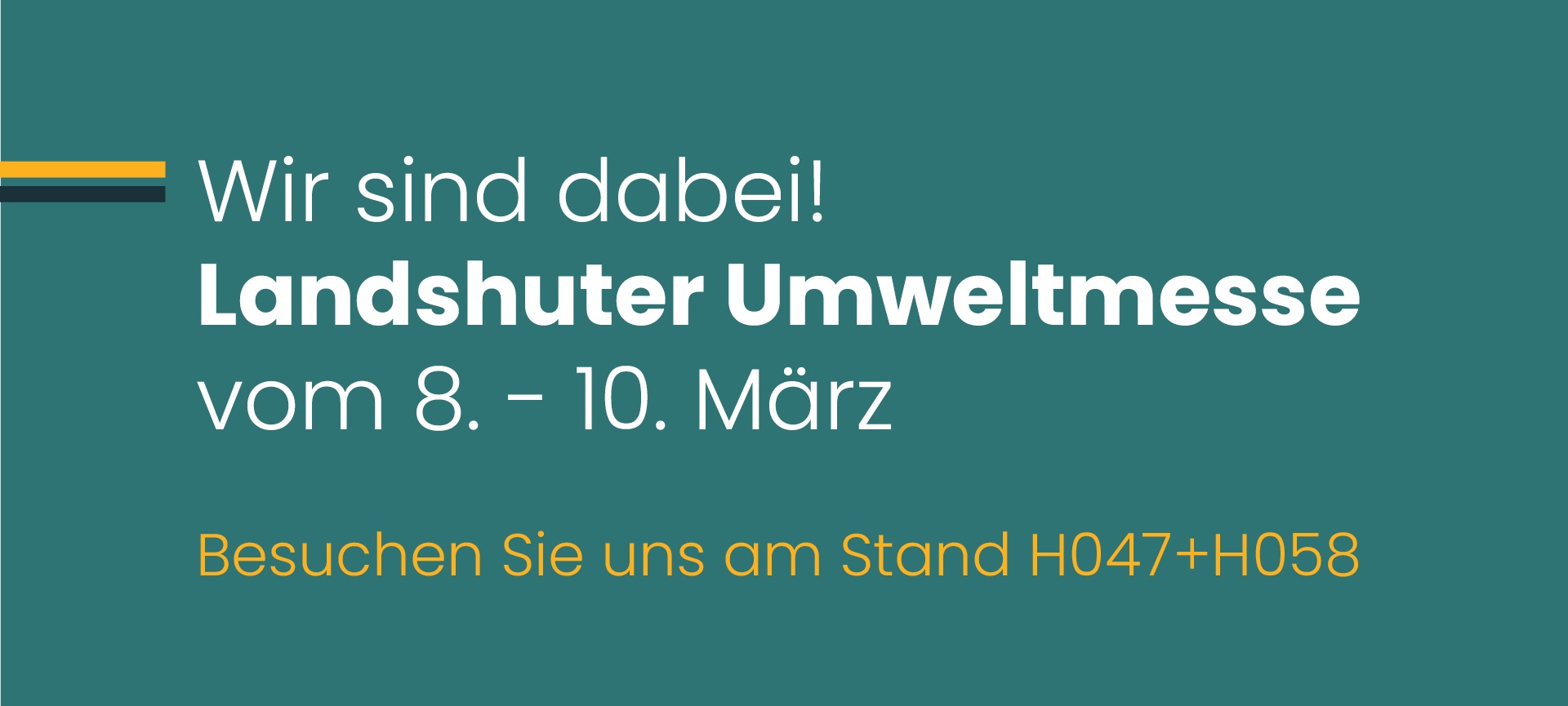 ÜZW auf Landshuter Umweltmesse 2024