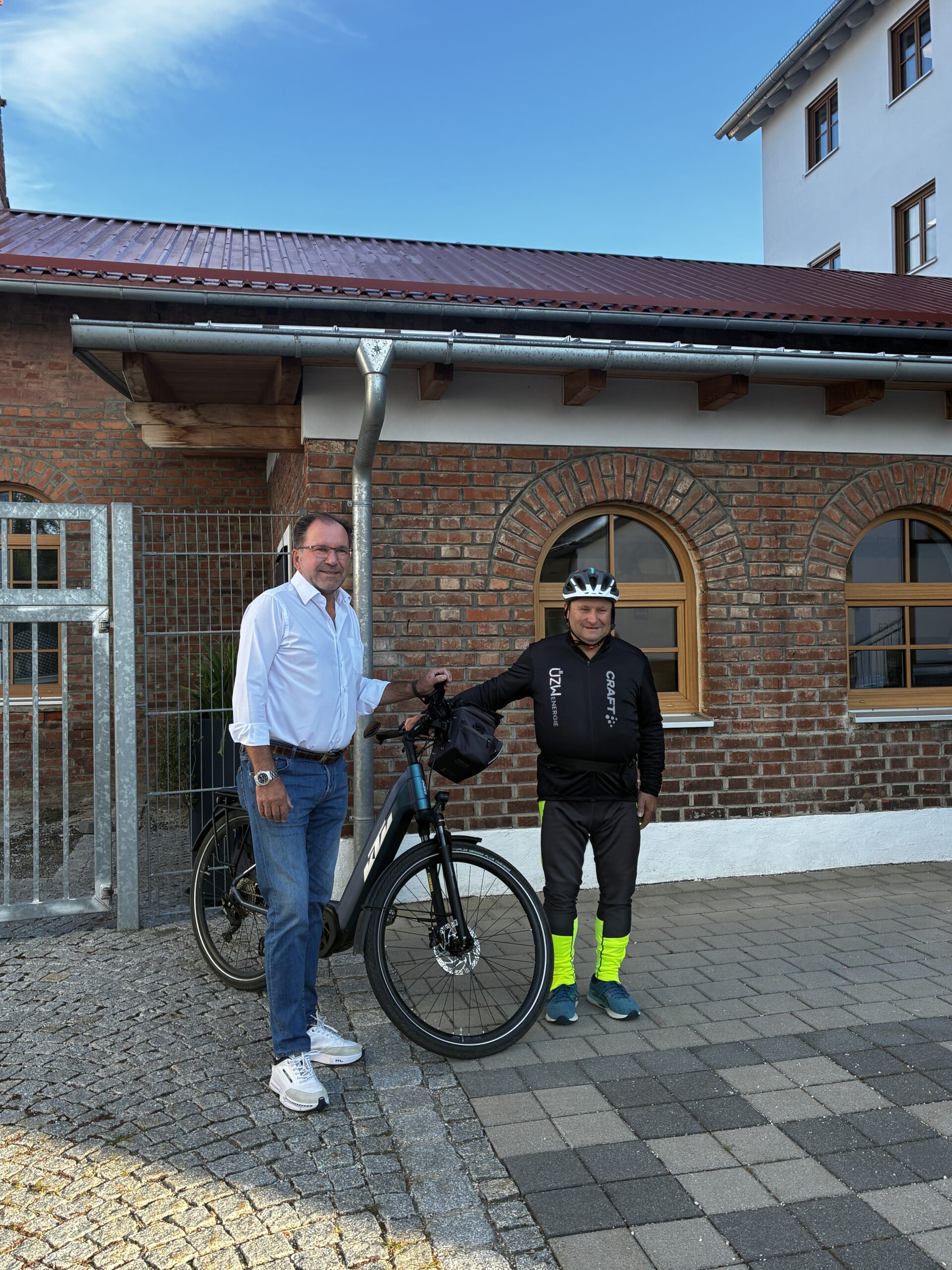 750 Euro Spende für Erwin Irlbeck's Spenden-Radtour 2025