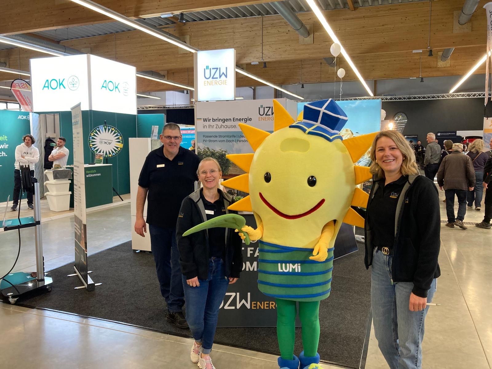 Die ÜZW Energie AG ist auch 2026 wieder auf der Landshuter Umweltmesse mit Stand vertreten